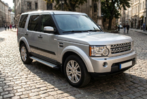 Land Rover Discovery IV 2009–2017 Bočne stopnice Maya V2 (2 kosa, aluminij) fotografija 1