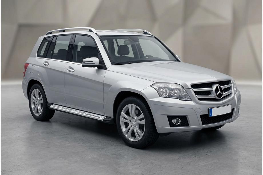Mercedes GLK class X204 2008–2015 Bočne stopnice Maya V2 (2 kosa, aluminij) Image