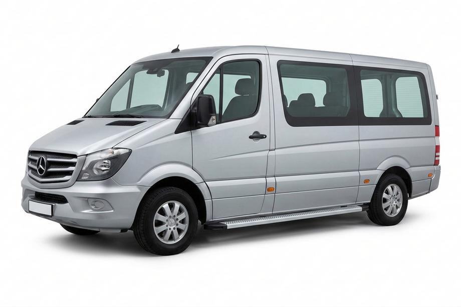 Mercedes Sprinter W906 2006–2018 Bočne stopnice Maya V2 (2 kosa, aluminij) Image
