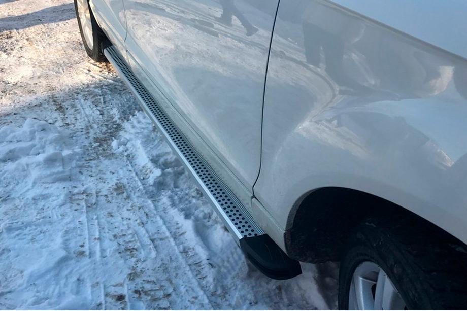 Mazda CX-3 2015– Bočne stopnice Maya V2 (2 kosa, aluminij) Image
