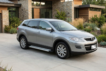Mazda CX-9 2007–2016 Bočne stopnice Maya V2 (2 kosa, aluminij) fotografija 1