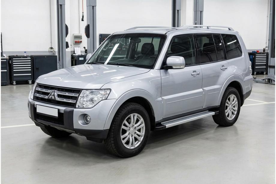 Mitsubishi Pajero Wagon IV 2006–2021 Bočne stopnice Maya V2 (2 kosa, aluminij) Image