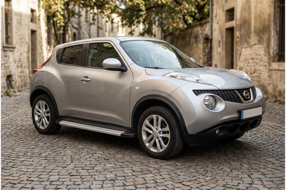 Nissan Juke 2010–2019 Bočne stopnice Maya V2 (2 kosa, aluminij) Image