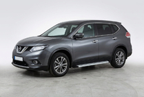 Nissan X-trail T32/Rogue 2014–2021 Bočne stopnice Maya V2 (2 kosa, aluminij) fotografija 1