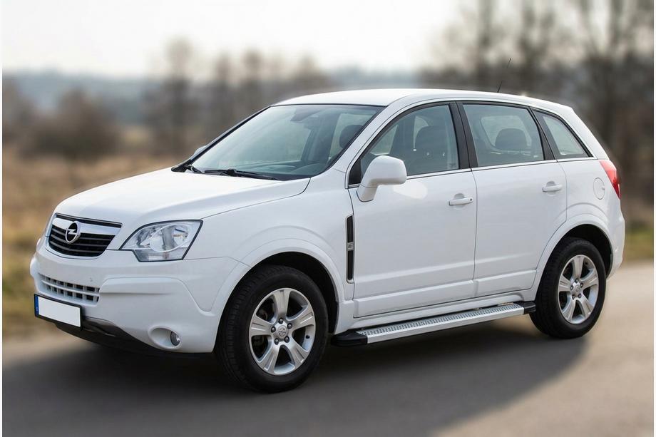 Opel Antara 2006–2017 Bočne stopnice Maya V2 (2 kos, aluminij) Image