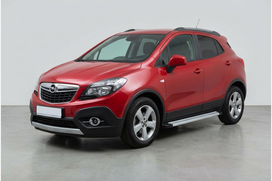 Opel Mokka 2012–2021 Bočne stopnice Maya V2 (2 kosa, aluminij) Image