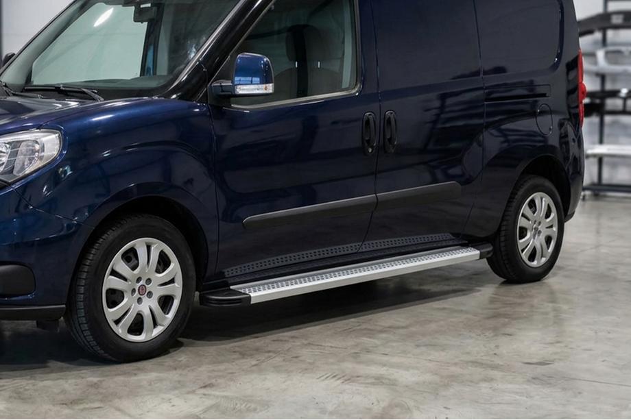Opel Combo 2012–2018 Bočne stopnice Maya V2 (2 kosa, aluminij) Image