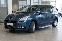 Peugeot 5008 2009–2016 Bočne stopnice Maya V2 (2 kosa, aluminij) fotografija 1