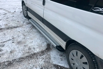 Peugeot Partner 1996–2008 Bočne stopnice Maya V2 (2 kosa, aluminij) fotografija 2