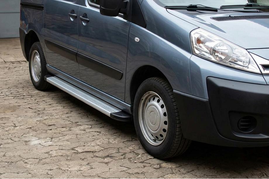 Peugeot Expert 2007–2016 Bočne stopnice Maya V2 (2 kosa, aluminij) Image