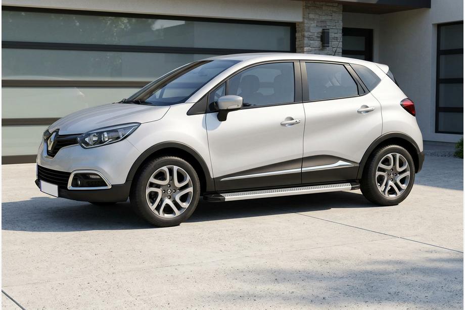 Renault Captur 2013–2019 Bočne stopnice Maya V2 (2 kosa, aluminij) Image
