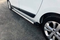 Renault Lodgy 2013–2022 Bočne stopnice Maya V2 (2 kosa, aluminij) fotografija 3