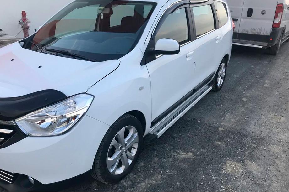 Renault Lodgy 2013–2022 Bočne stopnice Maya V2 (2 kosa, aluminij) Image