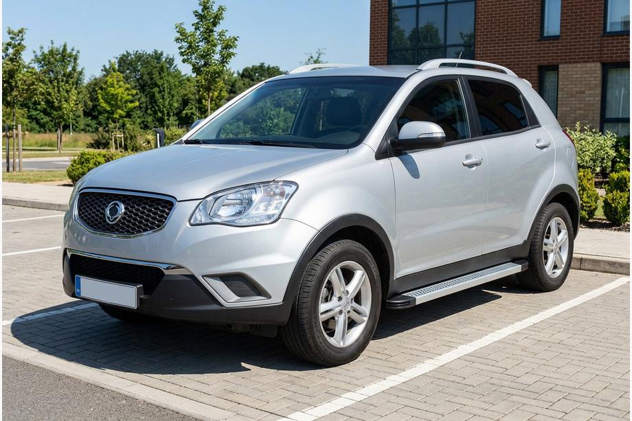 SsangYong Korando 2010–2019 Bočne stopnice Maya V2 (2 kosa, aluminij) Image
