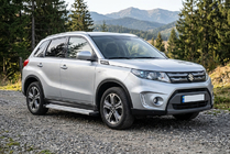 Suzuki Vitara 2015– Bočne stopnice Maya V2 (2 kosa, aluminij) fotografija 1