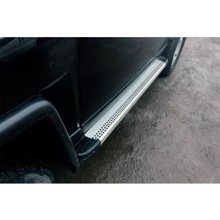 Bočne stopnice Maya V2 (2 kosa, aluminij) Toyota FJ Cruiser 2006–2022 fotografija 4