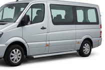 Volkswagen Crafter 2006–2016 Bočne stopnice Maya V2 (2 kosa, aluminij) fotografija 1