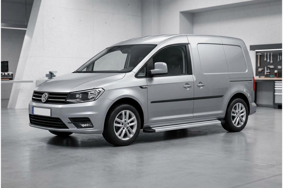 Volkswagen Caddy 2015–2020 Stranske stopnice Maya V2 (2 kosa, aluminij) Image