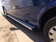 Volkswagen T6 2015–2024 Bočne stopnice Maya V2 (2 kosa, aluminij) Dolga medosna razdalja fotografija 3