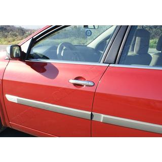 Kromirane obloge kljuk vrat (4 kosi, nerjavno jeklo) Renault Megane II 2004–2009 fotografija 4
