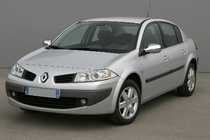 Renault Megane II 2004–2009 Kromirani pokrovi ogledal (2 kosa, plastika) Carmos – turška kromirana plastika fotografija 2