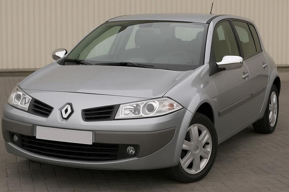 Renault Megane II 2004–2009 Kromirani pokrovi ogledal (2 kosa, plastika) Carmos – turška kromirana plastika Image