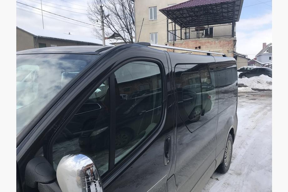 Renault Trafic 2001–2015 Kromirane strešne sani Fotografija 9