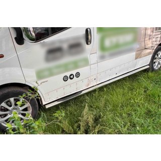 Bočne cevi BB002 (2 kosa, inox) fotografija 3