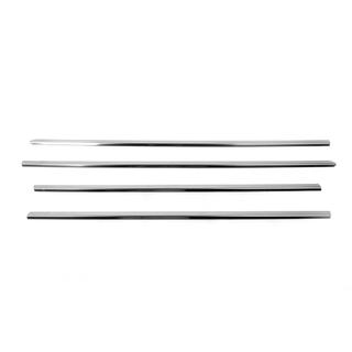 Zunanja okenska obroba (4 kosi, inox) Skoda Fabia 2000–2007 fotografija 3