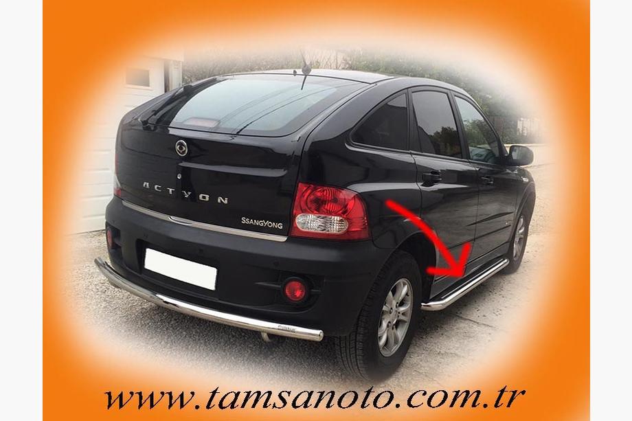 SsangYong Action 2005–2018 Stranske stopnice Premium (2 kos, nerjavno jeklo) Image