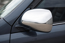 Toyota Land Cruiser Prado 120 2002–2009 Kromirani pokrovi ogledal (2 kosa, nerjavno jeklo) fotografija 1