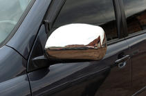 Toyota Land Cruiser Prado 120 2002–2009 Kromirani pokrovi ogledal (2 kosa, nerjavno jeklo) fotografija 5