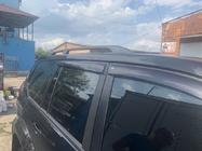 Toyota Land Cruiser Prado 120 2002–2009 Črne turške strešne sani Plastične pritrdilne noge fotografija 14