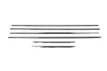 Toyota Land Cruiser Prado 150 2009–2023 Okenske obrobe (6 kos, nerjavno jeklo) fotografija 3