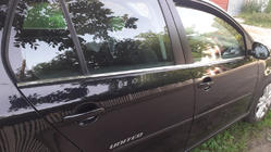 Volkswagen Golf 5 2003–2009 Zunanje okenske letvice (4 kosi, nerjavno jeklo) fotografija 3
