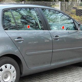 Zunanje okenske letvice (4 kosi, nerjavno jeklo) fotografija 1