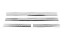 Volkswagen Jetta 2006–2011 Zaščitne letve pragov OmsaLine (4 kosi, inox) fotografija 2
