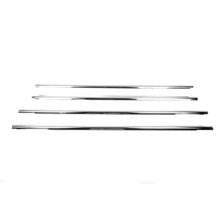 Zunanja okenska obroba (4 kosi, inox) fotografija 3