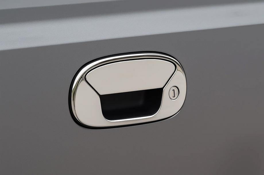 Fiat Doblo I 2001–2005 Obloga zadnje kljuke (nerj. jeklo) OmsaLine - italijansko nerjavno jeklo Image