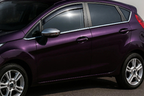 Ford Fiesta 2008–2017 Okenske letve (8 kos, nerjaveče jeklo) fotografija 3