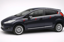 Ford Fiesta 2008–2017 Okenske letve (8 kos, nerjaveče jeklo) fotografija 1
