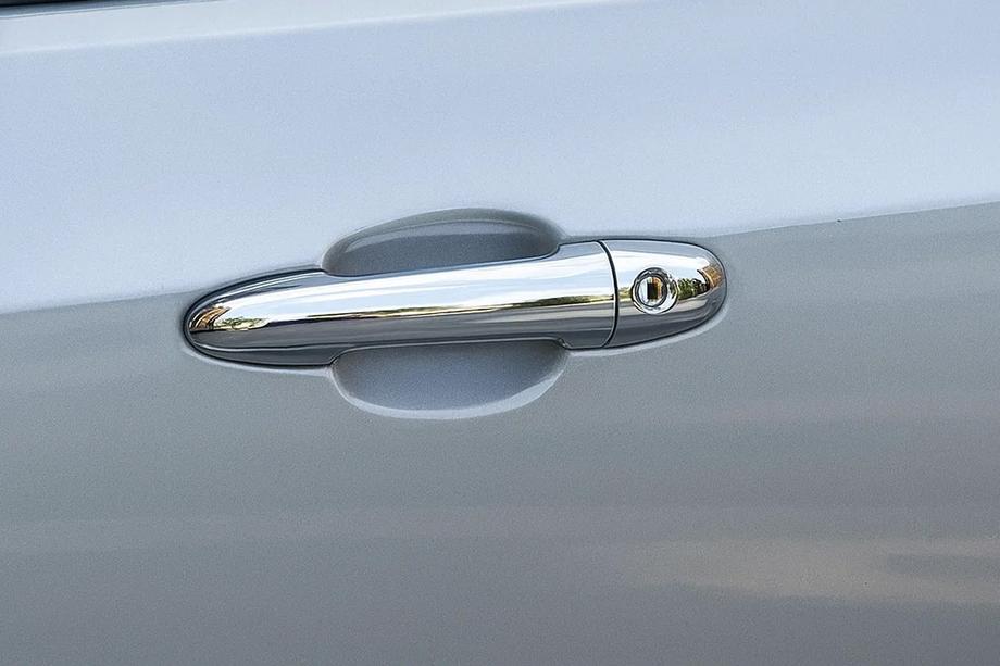 Hyundai Elantra (HD) 2006–2011 Kromirane obloge kljuk vrat (4 kosi, nerjavno jeklo) Fotografija 3