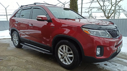 Kia Sorento II XM 2009–2014 Okenske obrobe (6 kos, nerjavno jeklo) fotografija 6