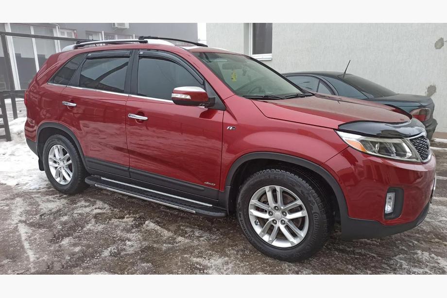 Kia Sorento II XM 2009–2014 Okenske obrobe (6 kos, nerjavno jeklo) Image