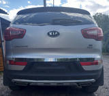 Kia Sportage 2010–2015 Zaščitna letev roba prtljažnika (nerjaveče jeklo) fotografija 4