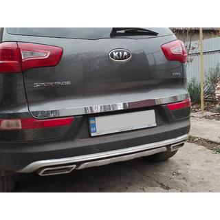 Zaščitna letev roba prtljažnika (nerjaveče jeklo) Kia Sportage 2010–2015 fotografija 2