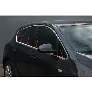 Spodnje okenske letvice (hatchback, 8 kos, nerjaveče jeklo) fotografija 1