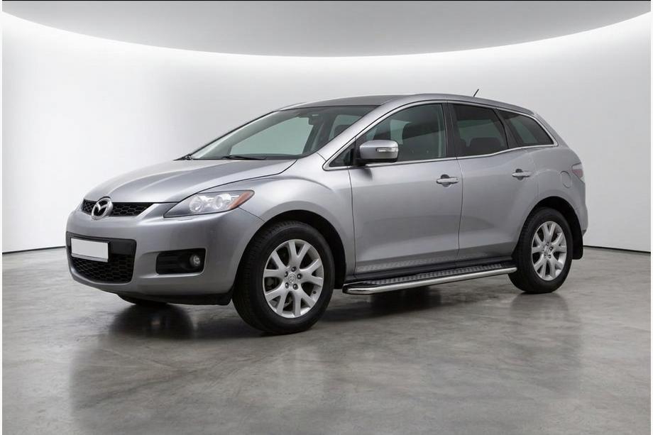 Mazda CX-7 2006–2012 Stranske stopnice Maydos V2 (2 kosa, nerjavno jeklo) Image