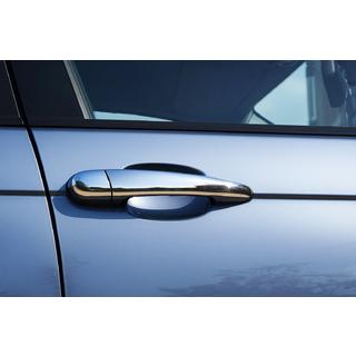 Kromirane obloge kljuk vrat (4 kosi, nerjavno jeklo) BMW serija 3 E46 1998–2006 fotografija 1