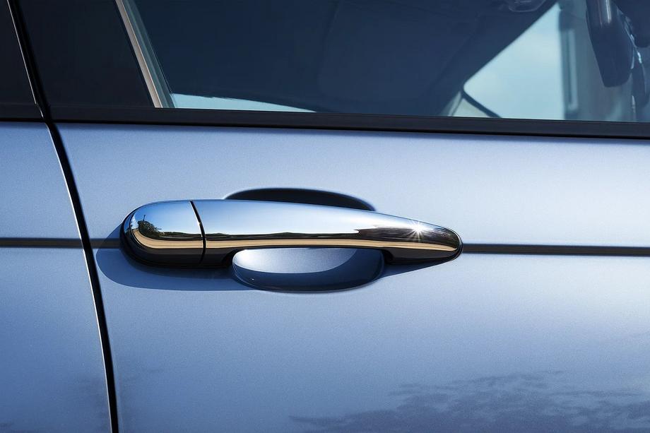 BMW serija 3 E46 1998–2006 Kromirane obloge kljuk vrat (4 kosi, nerjavno jeklo) 1998-2003, OmsaLine - italijansko nerjaveče jeklo Image